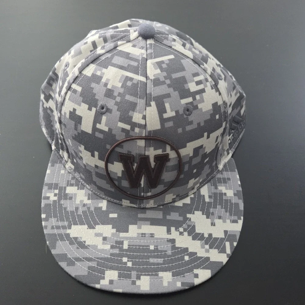 Adidas Baseball Hat Digi Camo Fitted 7 5/8 
